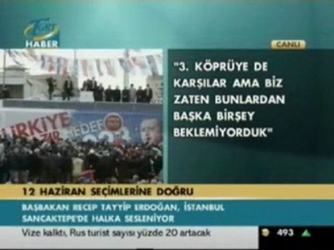 Başbakan Recep Tayyip ERDOĞAN Sancaktepe'de-Tgrt Haber