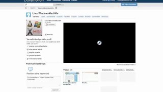 Vorstellen: LinuxWindowsMacHilfe auf dailymotion