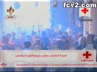 La Lumière Sainte à Jérusalem - Pâques 2011