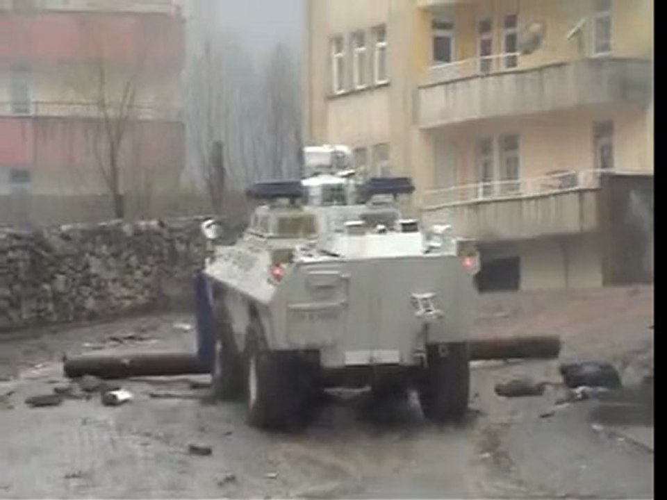 Yürüyüş sonrası gerginlik