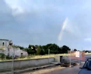 Arcobaleno, subito dopo il temporale del 21/06/2009