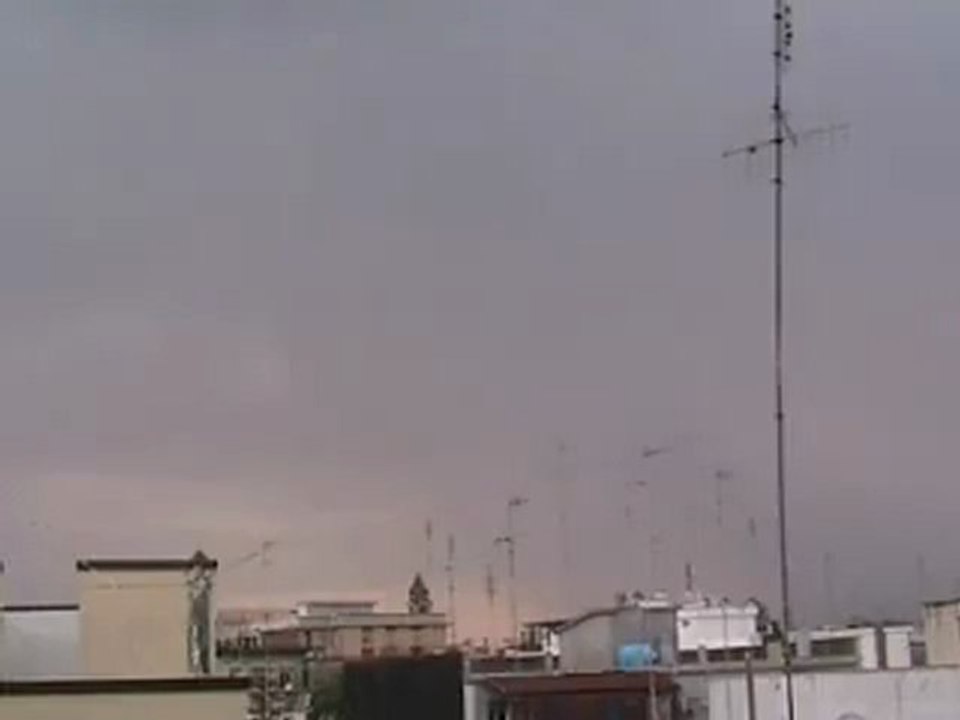 Temporale con fulmine