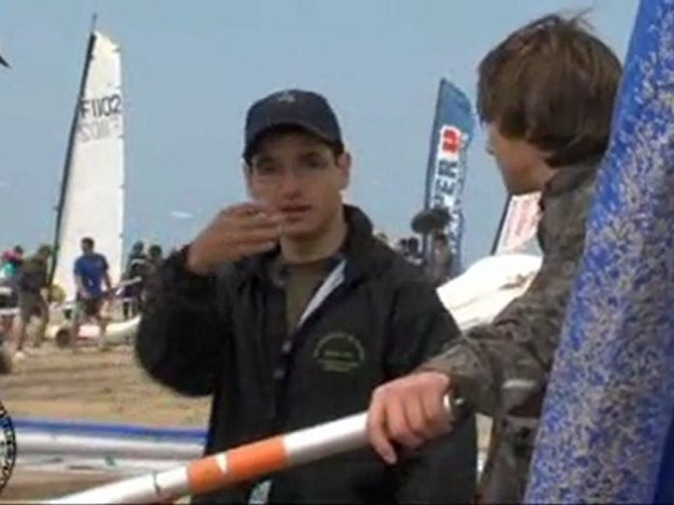 Char à Voile : Championnat France jeunes à la Barre de Monts