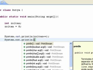 JAVA Tutorial 6. - Játék a változókkal (magyar - progvideo.hu)