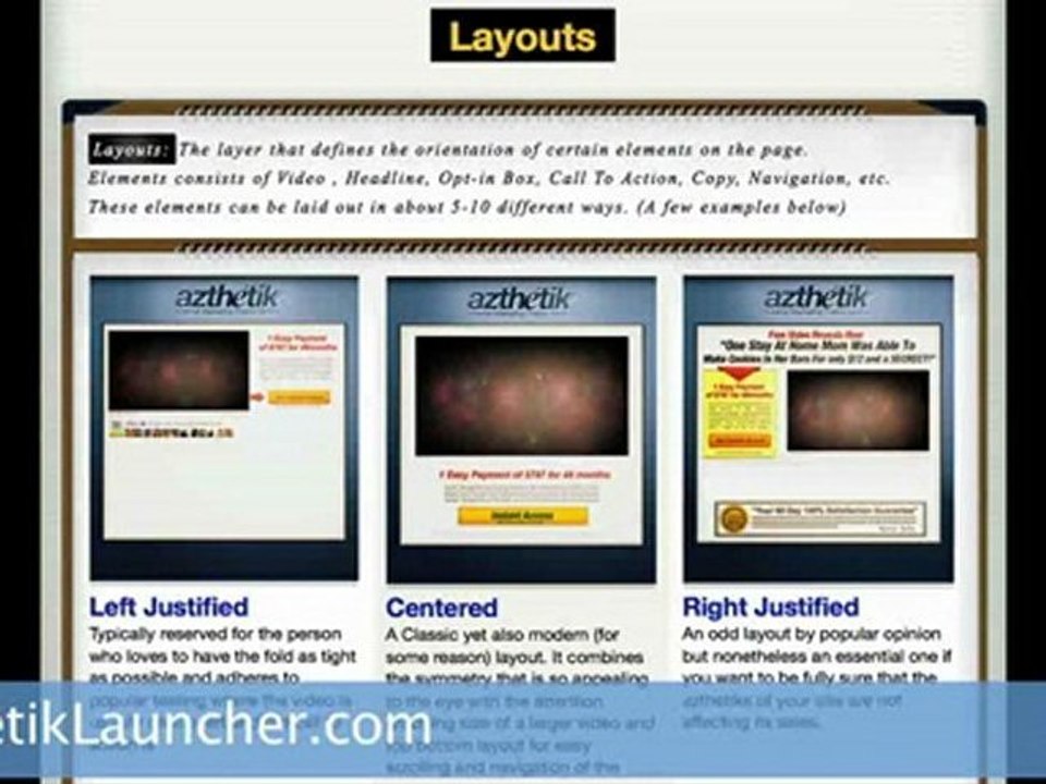 Azthetik Product Launcher - Wordpress Product Launch Formula