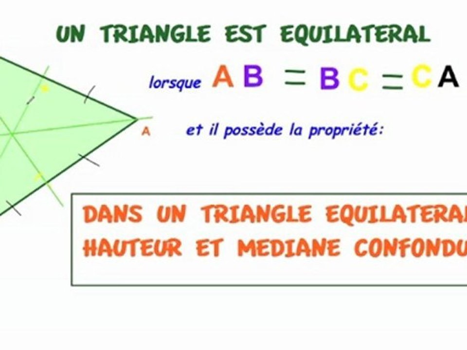 TRIANGLE EQUILATERAL