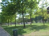 Arras :la place Victor Hugo  et le jardin du gouverneur