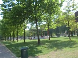 Arras :la place Victor Hugo  et le jardin du gouverneur