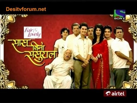 Saas Bina Sasural- 26th April 2011 Video Watch Online Pt-1