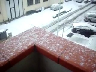 neve a Prato 21-12-2009