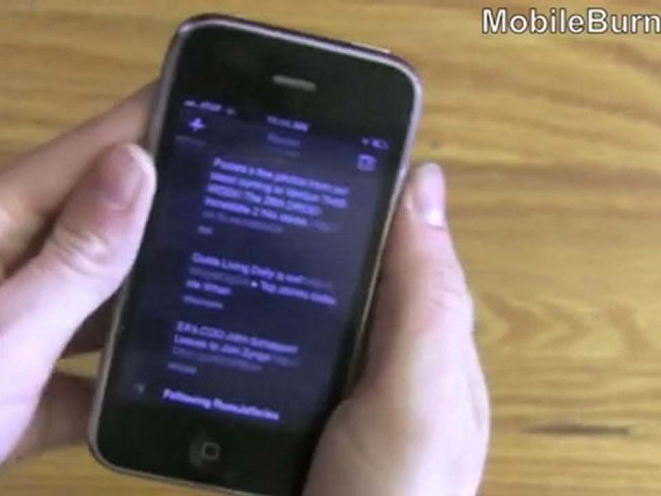 TweetDeck 2.0 for iPhone - video demo