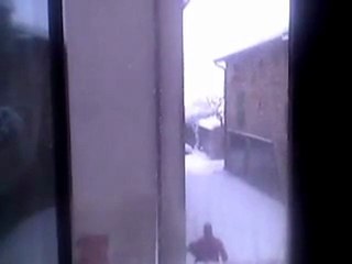 forte nevicata a modena