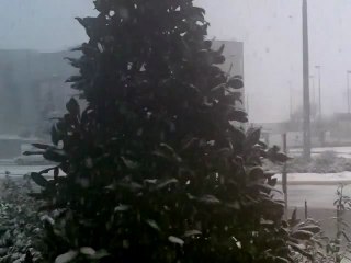 bufera di neve a rimini...!!!!!!!!