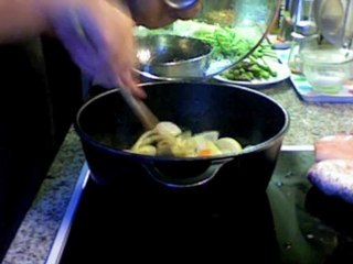 lluç amb verduretes