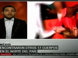 México encuentra nuevas fosas clandestinas al norte del pa