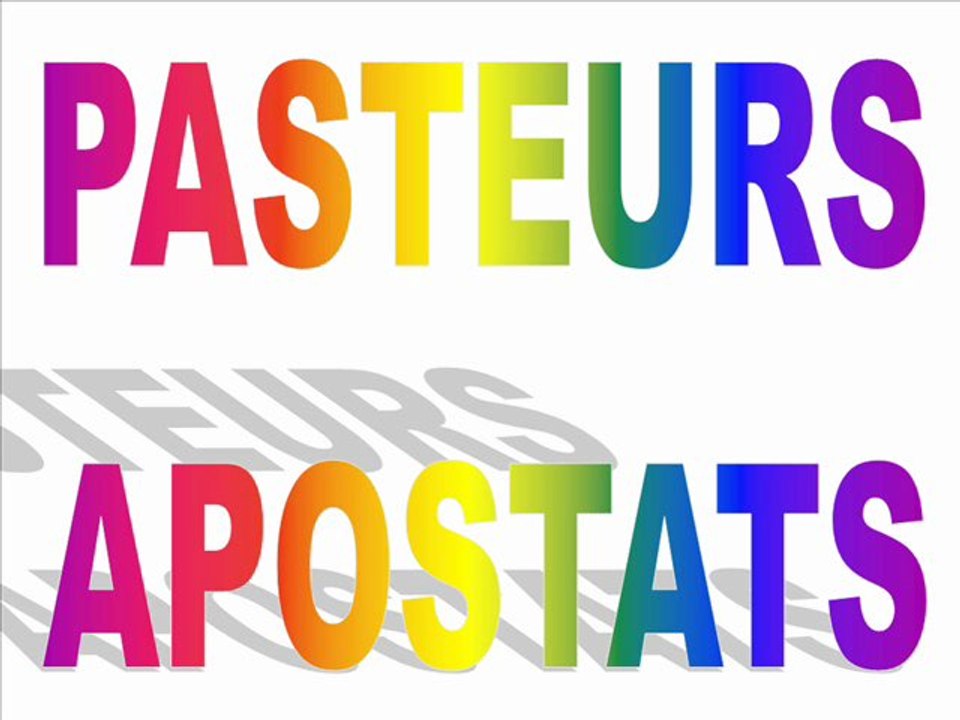 NON à la Fédération Protestante de France (FPF), NON à Satan !!