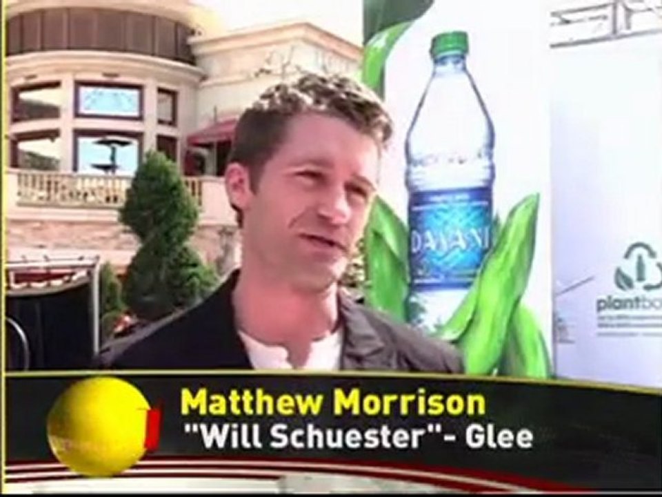"Glee" Star Matthew Morrison Goes Green