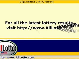 Mega Millions Lottery Drawing Results for April 26, 2011