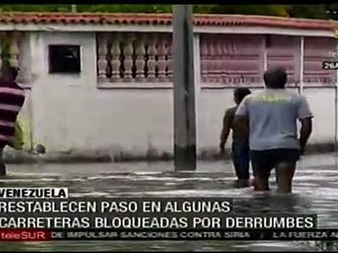 Venezuela mantiene alerta por crecida de los ríos