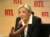 Marine Le Pen, présidente du Front National : Le sommet fra