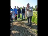 Visite des élèves du lycée agricole de Sées (61) au jardin de la tasselière au Plantis (permaculture)