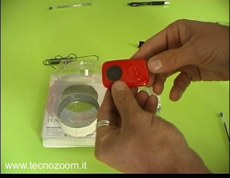 Videorecensione Creative Zen Plus confezione d'acquisto