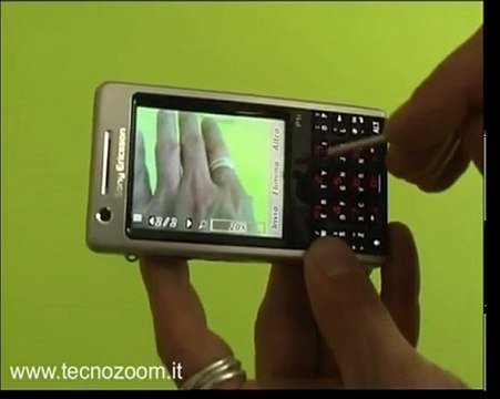 Videorecensione Sony Ericsson P1i caratteristiche