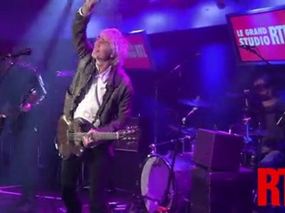 Cendrillon interprété en live sur RTL par Louis Bertignac