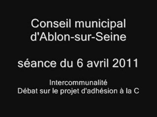 CM 6 avril 2011 intercommunalité #3