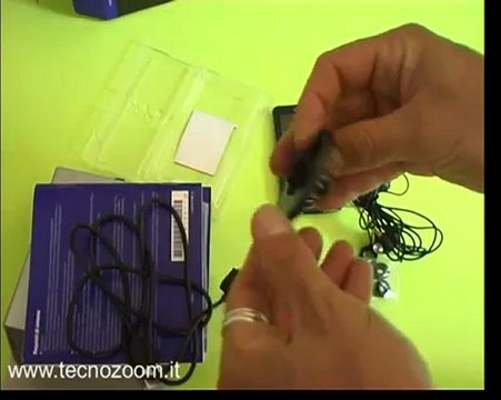 Videorecensione Sony NWZ-A826 confezione d'acquisto