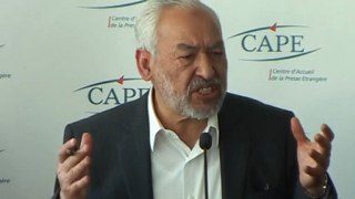 26/04/2011 - Conférence de presse de Rached Ghannouchi