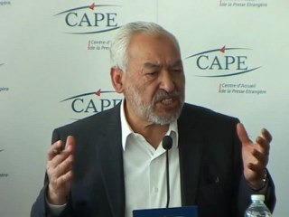 26/04/2011 - Conférence de presse de Rached Ghannouchi
