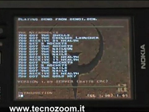 Video GLQuake su Nokia N95 8GB