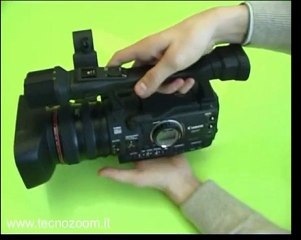 Videorecensione Canon XH G1 design