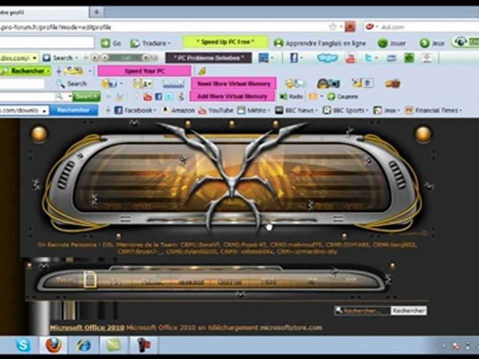 Présentation de Mon Forum - http://crim.pro-forum.fr - Bonne Visite !