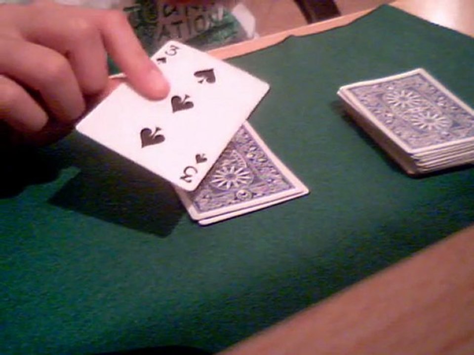 Tour de magie explication du tour les cartes 3