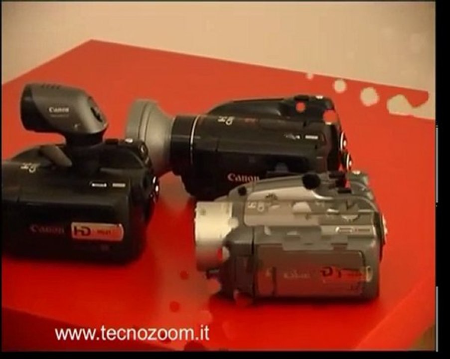Videointervista videocamere Canon