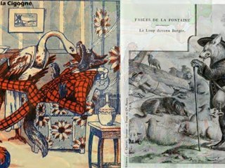 Nuit des musées 2011 chez La Fontaine sur le thème du Loup