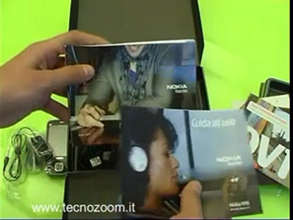 Videorecensione Nokia N96 confezione d'acquisto