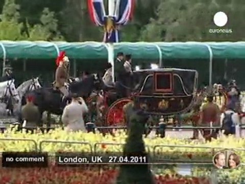 Mariage royal : derniers préparatifs avant... - no comment