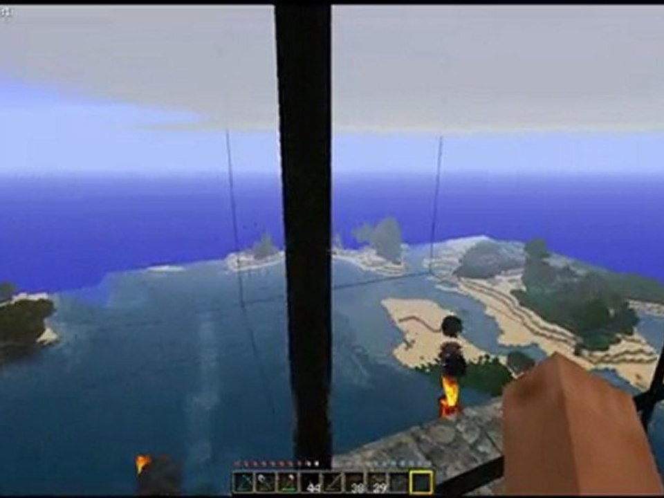 Minecraft - Île fortifiée
