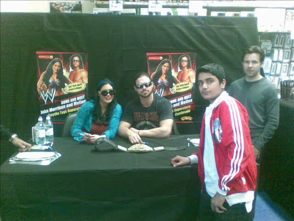 Meeting WWE Superstars