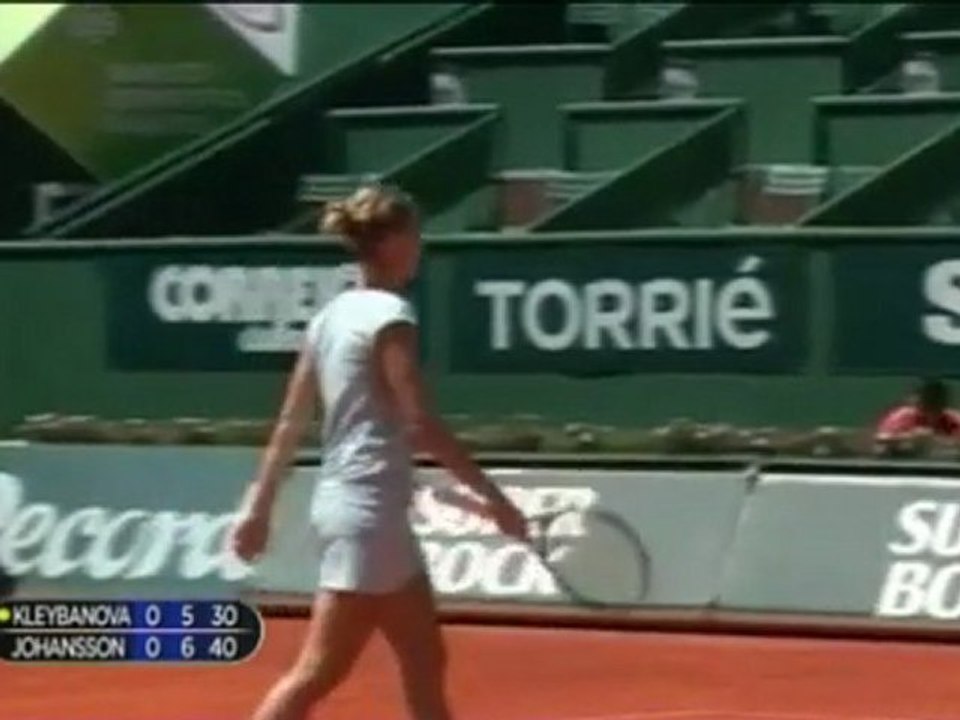 Estoril - Kleybanova erkämpft Sieg