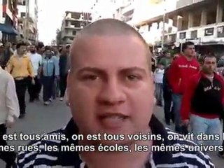 Nous manifestons pour la liberté, pourquoi nous tirent-ils dessus ?