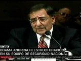 Anuncian reestructuración del equipo de seguridad de EE.UU.