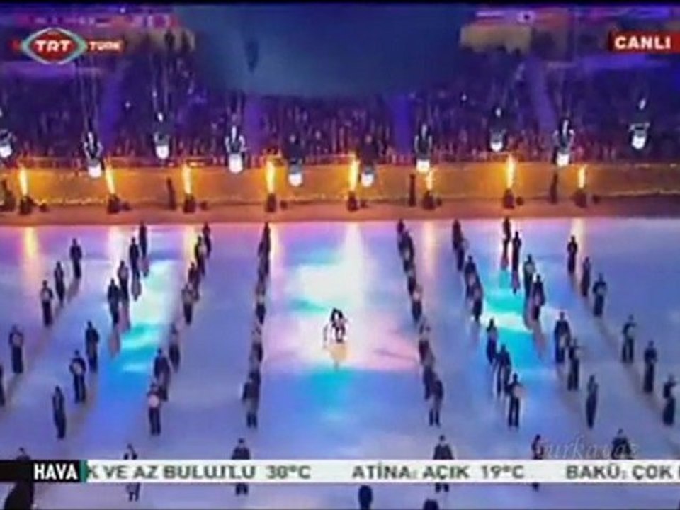 2 DARBUKA ve DAVULLAR Burhan Öcal 1.Dünya Çocuk oyunları açılış