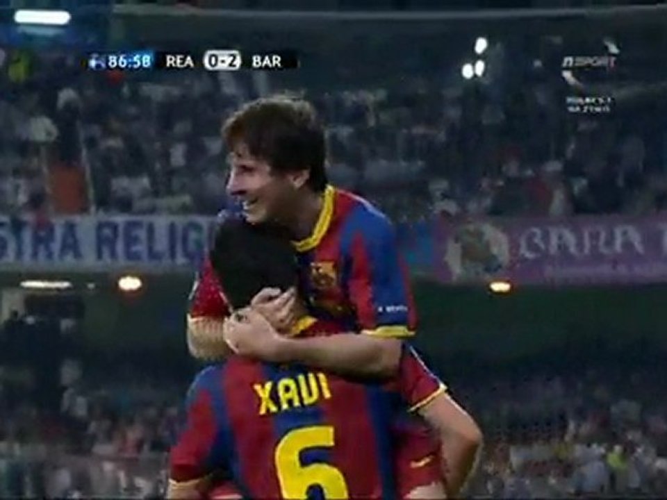 Real Madryt - FC Barcelona 0-2 Messi