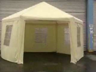 Barnum Tonnelle Tente 3x3 m 6 côtés
