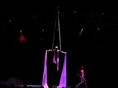 Duo Pospelov - aerial flying silks duo - воздушные гимнасты на полотнах