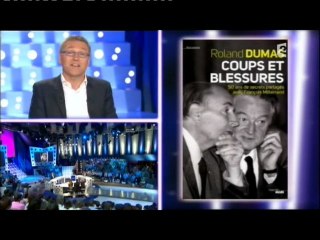 Roland Dumas : Livre mémoires dans “On n'est pas couché”